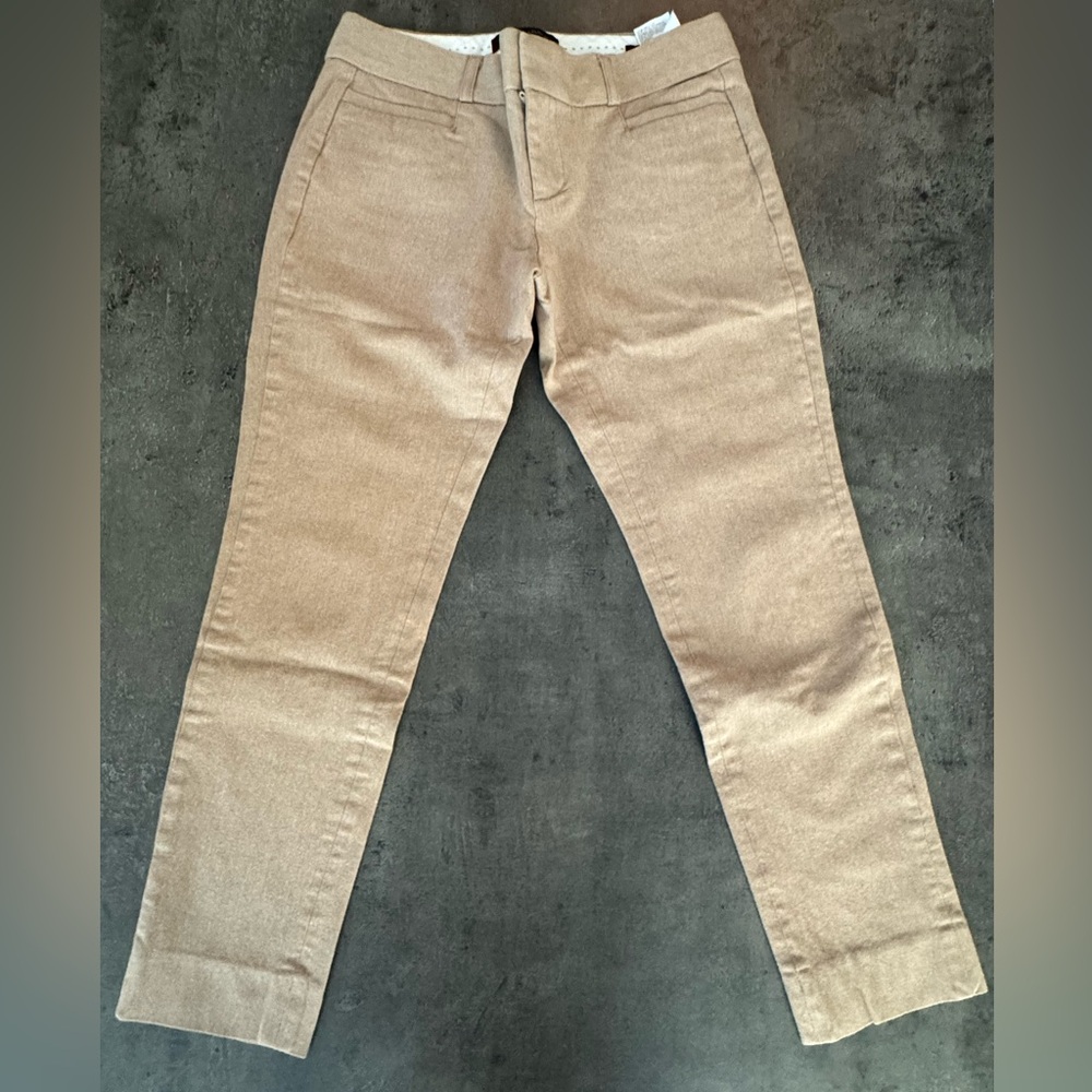 Banana Republic Sloan Tan Skinny Crop Dress Pants, Women’s Size 00 Petite